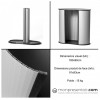 Comptoir d'accueil dimensions