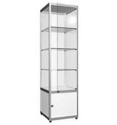 Vitrine Tour avec stockage sécurisé + LED