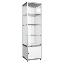 Vitrine Tour avec stockage sécurisé + LED Vitrine Tour avec stockage sécurisé + LED