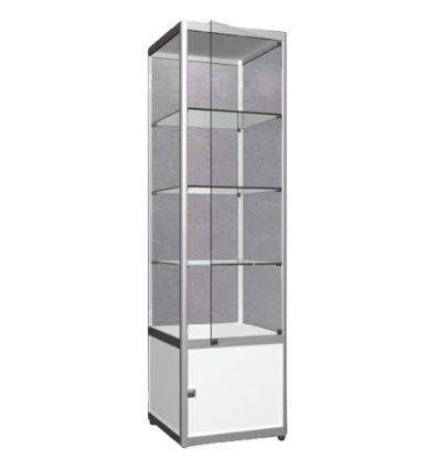 Vitrine Tour avec stockage sécurisé + LED