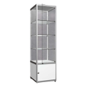 Vitrine Tour avec stockage sécurisé + LED Vitrine Tour avec stockage sécurisé + LED