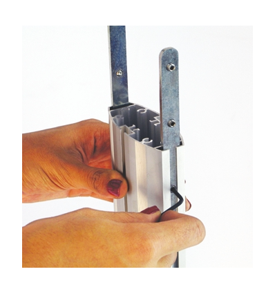 Vitrine fond liège pied simple