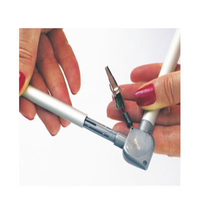 Cadre aluminium avec pinces crocodile