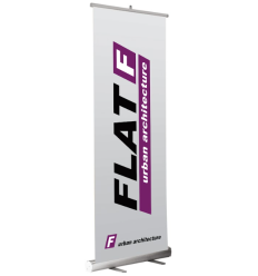 Porte affiche enrouleur