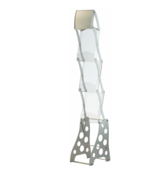 Piètement aluminium et boitier A4 vertical