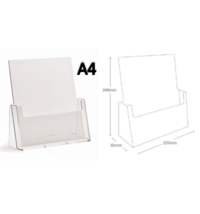 Présentoir comptoir 1 case