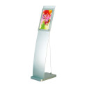 Porte visuel de sol A4 aluminium Porte visuel de sol A4 aluminium