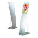 Porte visuel de sol A4 aluminium Porte visuel de sol A4 aluminium