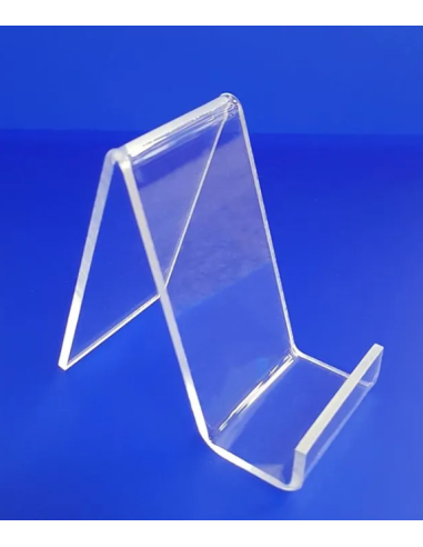 Lot de 10 Supports produit petit format en plastique transparent