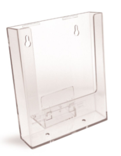 Lot de 10 Porte-brochures mural - format A5