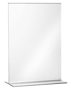 Lot de 10 Chevalets de comptoir double face A5