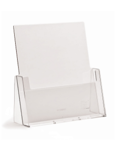 Lot de 10 Porte-brochures comptoir simple compartiment -...