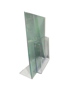 Lot de 10 Porte-visuels de comptoir incliné A4 +...