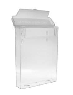 Lot de 10 Porte-brochures extérieur simple compartiment -...