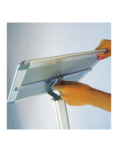 Présentoir de visuel sur pied incliné format...