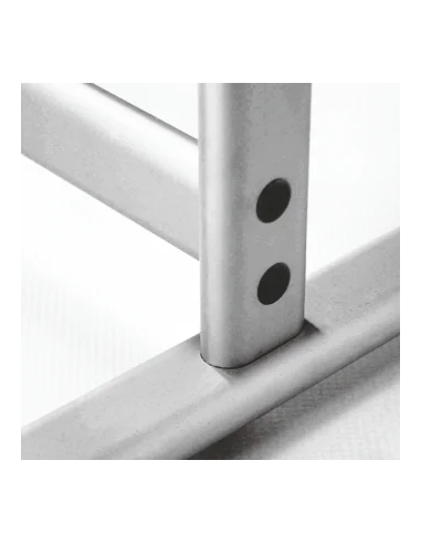 Porte visuel double pieds