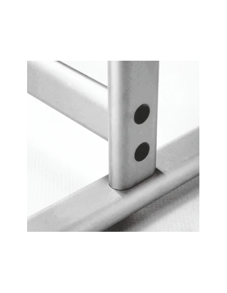 Porte visuel double pieds