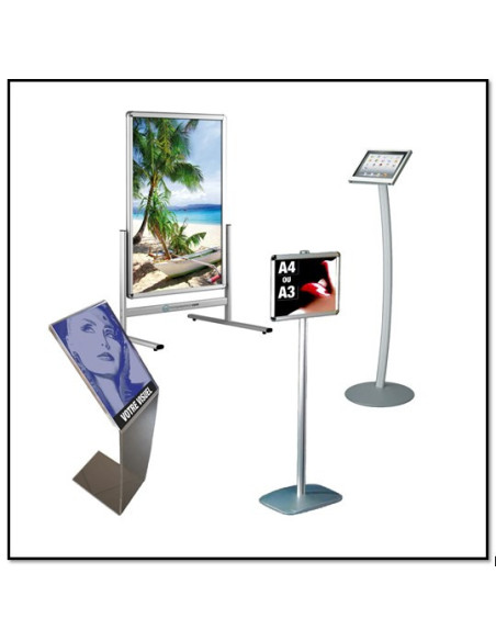 PRESENTOIR DE VISUEL DE SOL